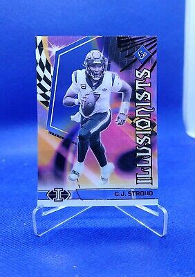 2023 Panini Illusions C J Stroud Illusionists Rookie Acetate RC SSP EBay