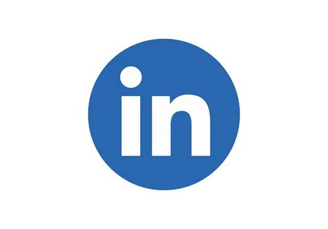 Logotipo de linkedin icono de mensajería logotipo de redes sociales