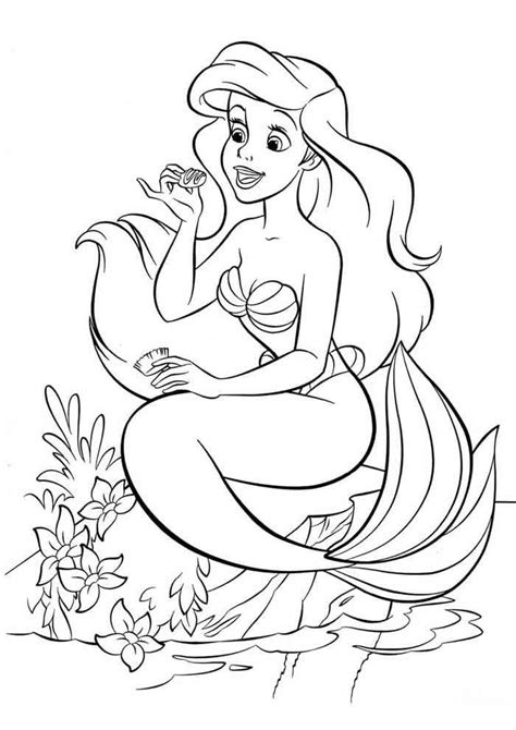 53 Desenhos Da Ariel Para Colorir Desenhos Para Colorir Ariel