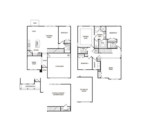 D R Horton Renderings And Floorplans Trailmark