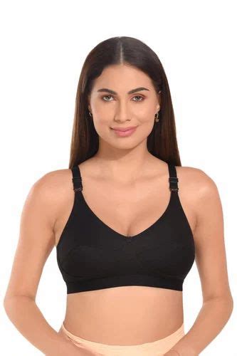 Plain Push Up Ladies Black Cotton Bra At Rs 99 Piece In New Delhi Id