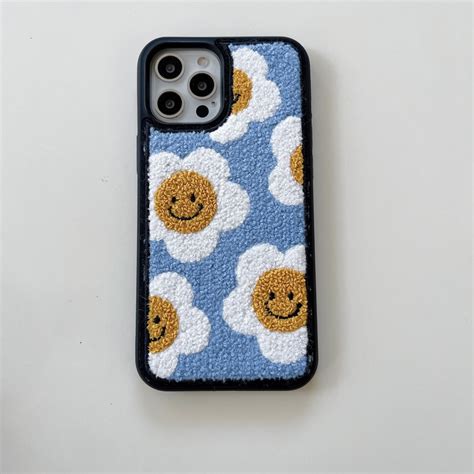 Embroidered Daisy IPhone Case FinishifyStore