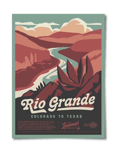 Rio Grande Poster – The Landmark Project