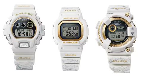 Casio launches G-Shock Frogman watch with gold detailing and whales ...