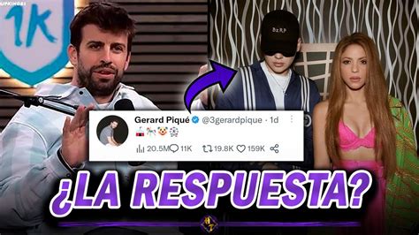 La RESPUESTA de PIQUÉ a la BZRP Music Session de SHAKIRA es FALSA YouTube