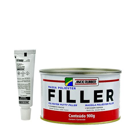 Maxi Rubber Filler 900g Loja De Tintas Leo Colors On Line Para