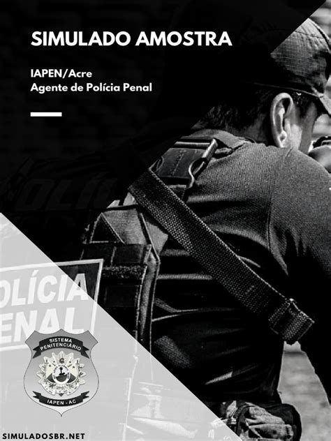 Simulado Amostra Ppac 2023 Agente De Policia Penal Pdf Internet