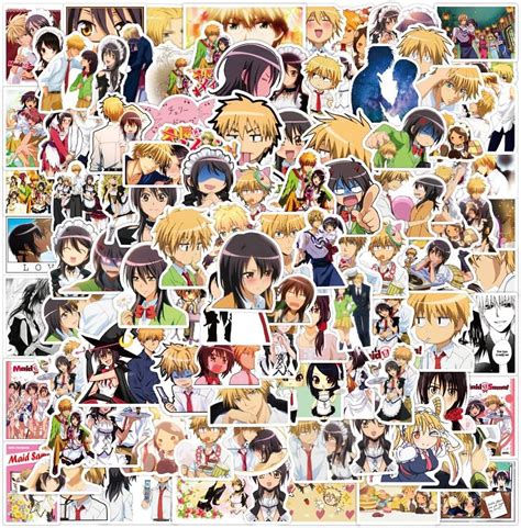 Amazon Pcs Kaichou Wa Maid Sama Stickers For Water Bottle