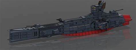 Gundam 0079 Salamis Class Battleship 1l1700 3d Model 3d Printable Cgtrader