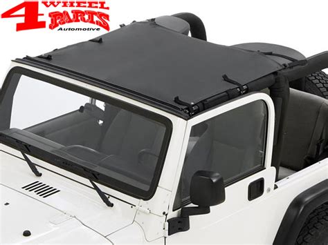 Sun Bikini Top Targa Bestop Black Diamond Jeep Wrangler Tj Bj