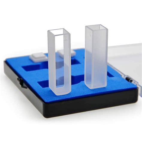 X X Inch Spectrophotometer Quartz Cuvette For Chemical Laboratory At