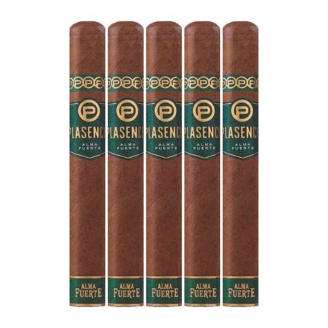 Plasencia Alma Fuerte Natural Eduardo I Toro Five Pack Fine Ash Cigars