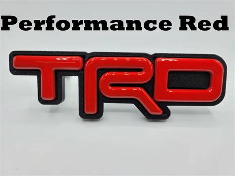 Trd Grill Badge Fits Toyota Tacoma Tundra Runner And Others