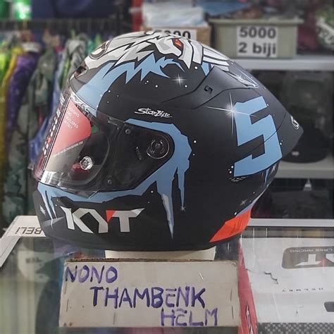 Jual HELM KYT TT COURSE JAUME MASIA WINTER TEST TTC Shopee Indonesia