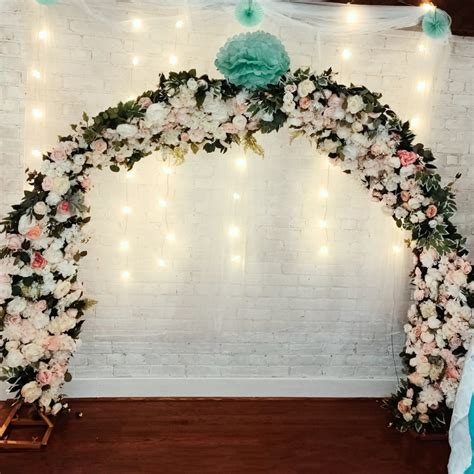 Heart Full Of Roses Backdrop Rental Mississauga Marquee Decor