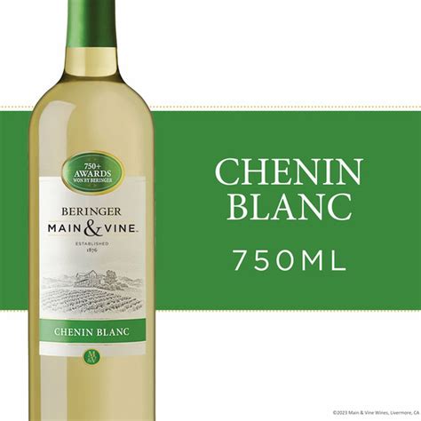 Beringer Main Vine Chenin Blanc White Wine 750 Ml Delivery Or