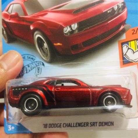 Hot Wheels Sth 18 Dodge Challenger Srt Demon Hobbies And Toys Collectibles And Memorabilia