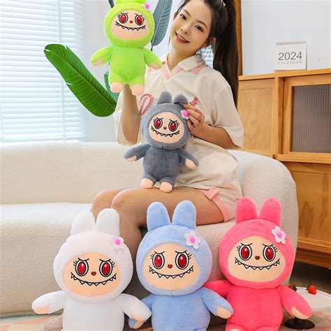 Gấu bông Labubu cao cấp thú nhồi bông qua tặng labubu siêu hot mới nhất gấu bông yolo chính