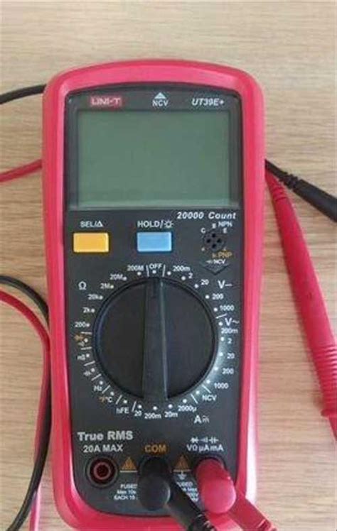 Мультиметр uni-t ut39e+ купить | Бытовая техника | Festima.Ru – частные ...