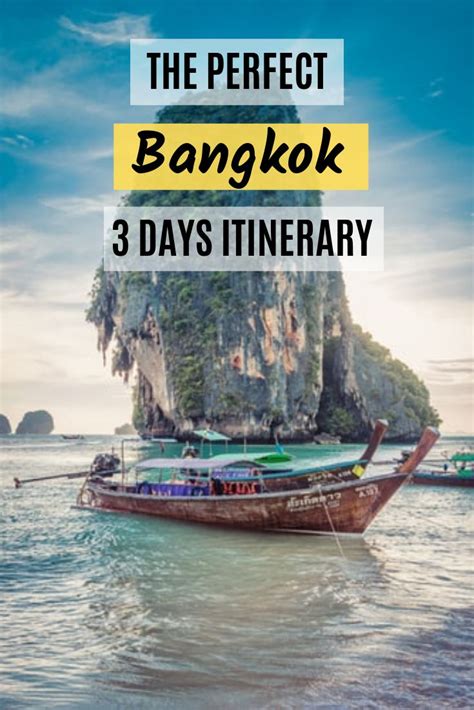 The Perfect Bangkok 3 Days Itinerary