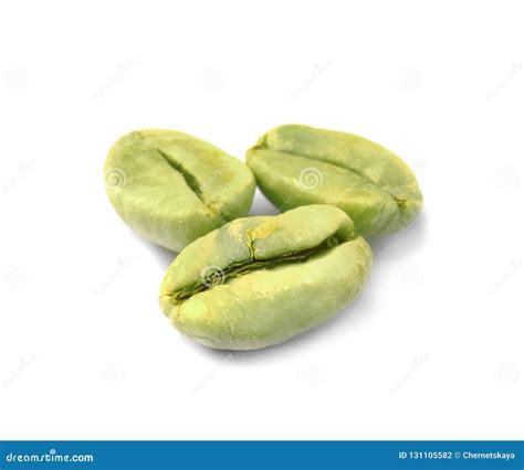 Organic Green Coffee Beans Stock Photo Image Of Grain 131105582