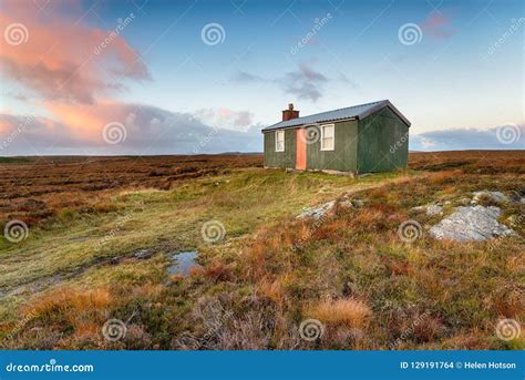 A Scottsih Shieling Hut stock photo. Image of rural - 129191764