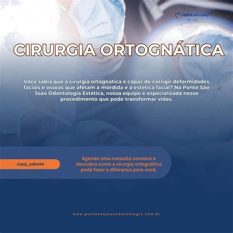 Cirurgia Ortogn Tica Restaurando A Harmonia Facial E A Funcionalidade