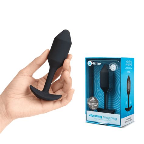 Plug Anal Vibratório B Vibe Snug Plug 2 My Sex Shop