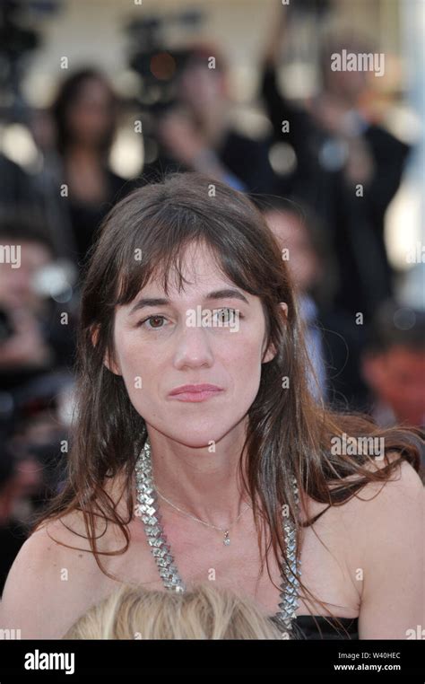 CANNES, FRANCE. May 24, 2010: Charlotte Gainsbourg at the closing ...