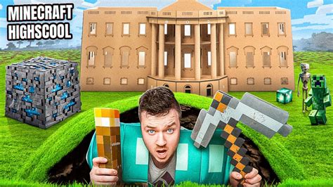 Real Life Minecraft Prison Escape Minecraft Box Fort High School