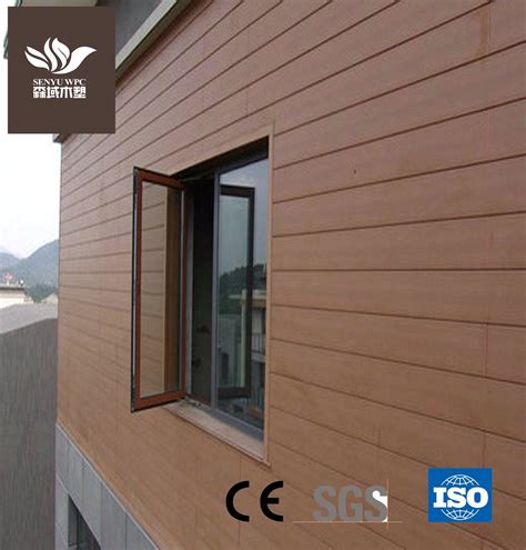 China Waterproof Wpc Wood Plastic Composite Outdoor Wall Panel Cladding Photos And Pictures Made