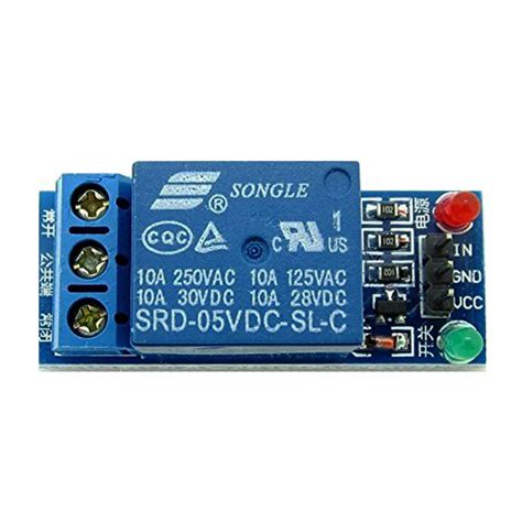 5v 1 Channel Low Level Relay Module With Optocoupler EBay