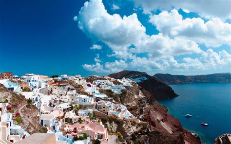 Santorini Greece Europe Wallpaper 33591787 Fanpop