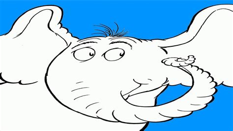 Horton Hears A Who How To Draw An Elephant From Horton Hears A Who