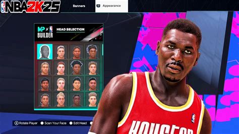 Best Hakeem Olajuwon Face Creation In Nba K Youtube