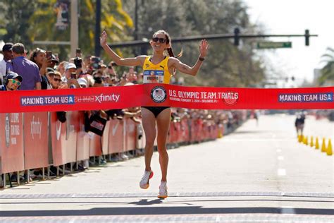 Fiona O Keeffe Wins U S Olympic Marathon Trials In First Ever Marathon