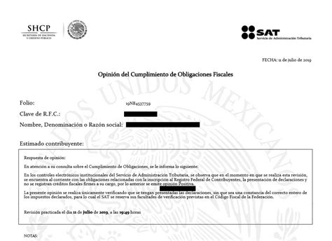 Paso A Paso Descarga La Opini N De Cumplimiento Del Sat O Carta D