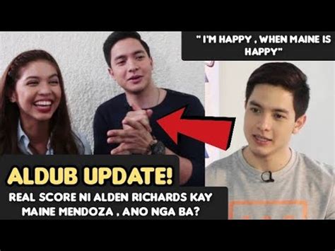 Wow Alden Richards May Inamin Tungkol Sa Kanila Ni Maine Mendoza