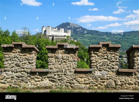 The castle Hohensalzburg in Salzburg, Austria Stock Photo - Alamy