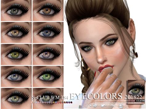 The Sims Resource S Club Wm Ts Eyecolors