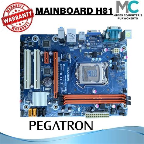 Jual Mainboard Intel Lga 1150 H81 Oem Pegatron Di Seller Mides Computer