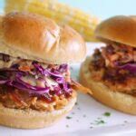 Easy Slow Cooker Shredded Barbeque Chicken Sliders Heavenly Recipes