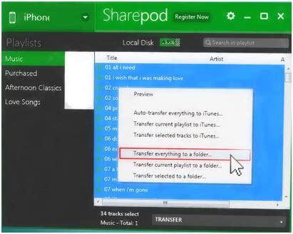 how to transfer music from iphone to mac computer