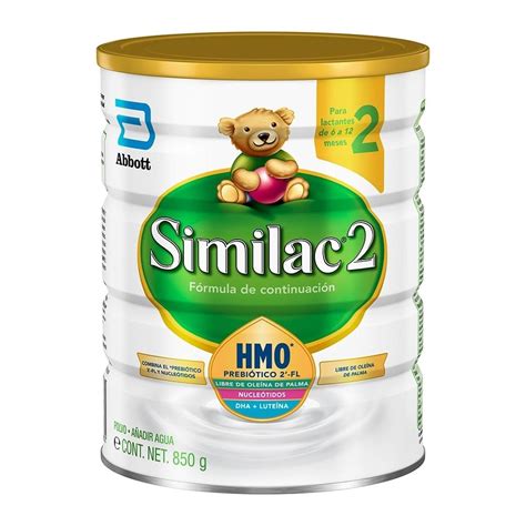 Fórmula de continuación Similac etapa 2 de 6 a 12 meses sabor natural