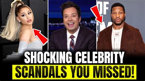 Top 5 Shocking Celebrity Scandals You Wont Believe Happened Recently