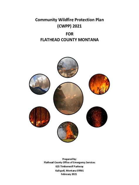 Fillable Online Flathead Mt Community Wildfire Protection Plan Cwpp 2021 For Flathead Fax