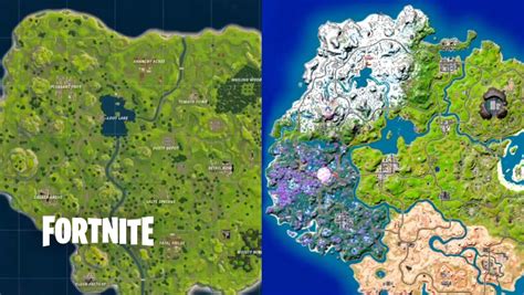 Jak Zmienia A Si Mapa W Fortnite Od Samego Pocz Tku A Do Teraz