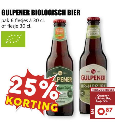 Gulpener Speciaalbier Folder Aanbieding Bij MCD Supermarkt Basis Details