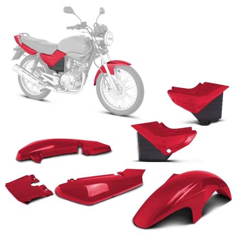 Kit De Carenagens Pl Stico Especial Para Motocicleta Protork Conjunto