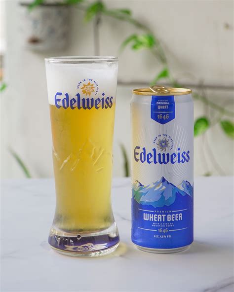 Be Instantly Transported To The Alps With Edelweiss Premium Wheat Beer